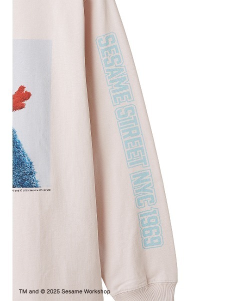 「SESAME STREET」 長袖カットソー MEDIUM ピンク レディース_画像8