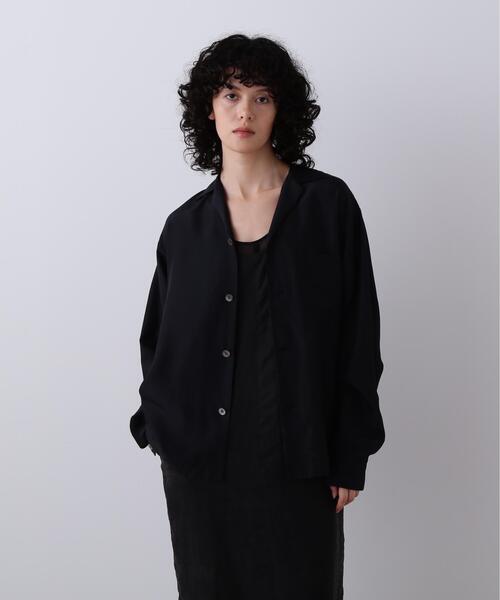 YLEVE（イレーヴ） ブラウス シャツ YLEVE / SILK HABUTAE PAJAMA