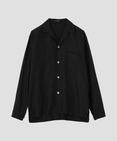 トップス YLEVE SILK PAJAMA SHIRT YLEVE（イレーヴ） ブラウス シャツ YLEVE / SILK HABUTAE PAJAMA