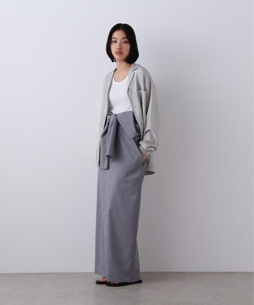 YLEVE（イレーヴ） ブラウス シャツ YLEVE / SILK HABUTAE PAJAMA
