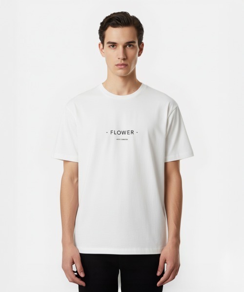 tシャツ 「MC by FUMITO GANRYU COLLECTION」 FLOWER TEE メンズ