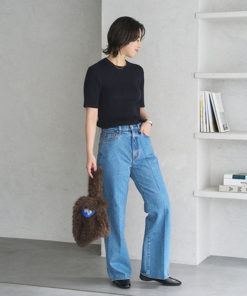 「LE TALON」 シューズ 23cm ブラックミックス レディース_画像2
