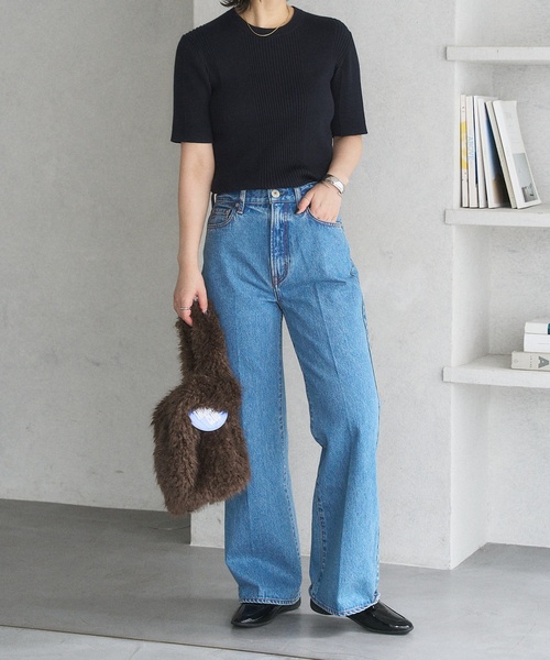 「LE TALON」 シューズ 23cm ブラックミックス レディース_画像4