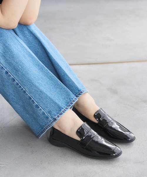 「LE TALON」 シューズ 23cm ブラックミックス レディース_画像5