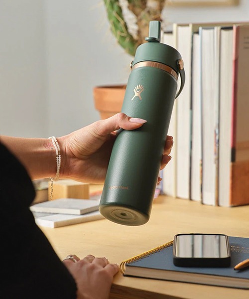 HYDRO FLASK（ハイドロフラスク） 水筒 ARC 24oz WIDE FLEX STRAW CAP