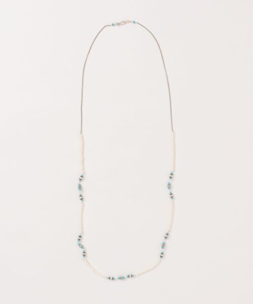 A.en（エイエン） ネックレス 「CHAN LUU」TURQUOISE MIX NECKLACE 