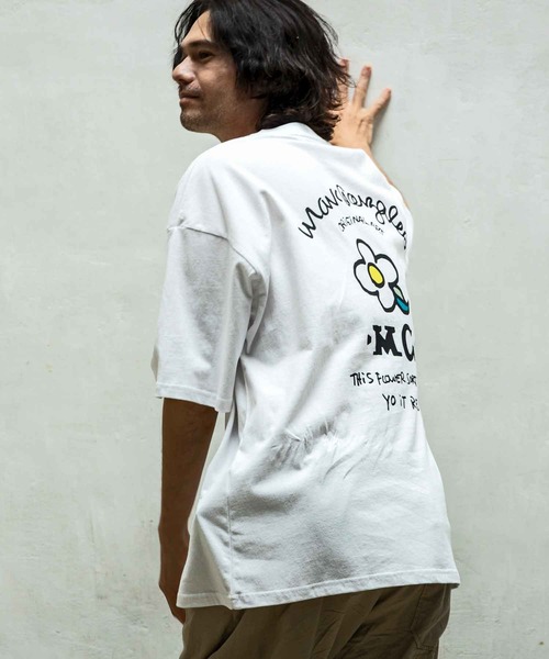 「Mark Gonzales」 半袖Tシャツ X-LARGE ホワイト メンズ_画像3