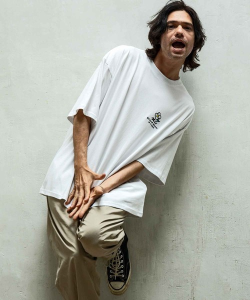 「Mark Gonzales」 半袖Tシャツ X-LARGE ホワイト メンズ_画像6