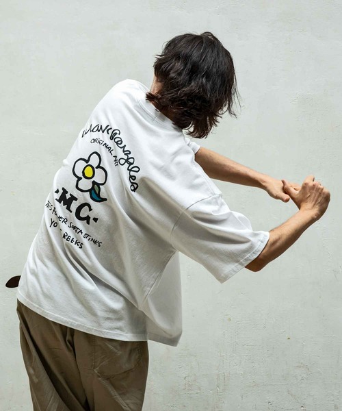 「Mark Gonzales」 半袖Tシャツ X-LARGE ホワイト メンズ_画像7