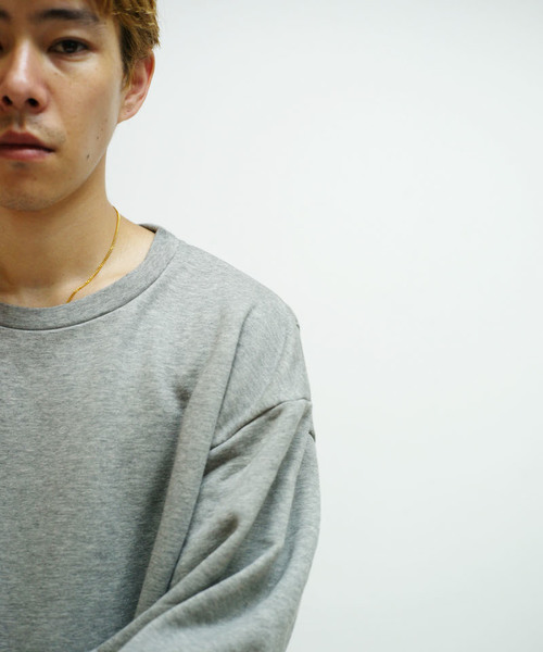 スウェット WELLDER Buck Side Tucked Crewneck