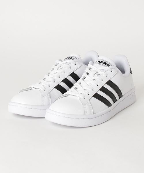 スニーカー Adidas アディダス Grandcourt Lea U レディーススニーカー グランドコートレザーu Zozotown Paypayモール店 通販 Paypayモール