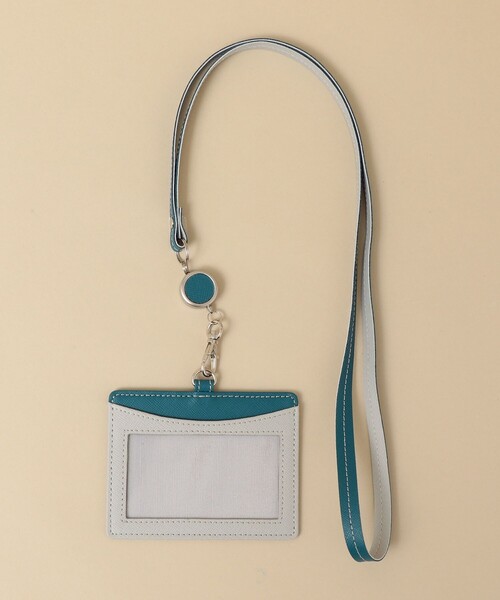 ポイント10倍 カードケース Web限定 Ships Saffiano Leather 2トーン Idケース 気質アップ Studiostodulky Cz