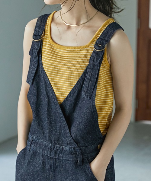 Fashion Letter サロペット オーバーオール 「M-4L