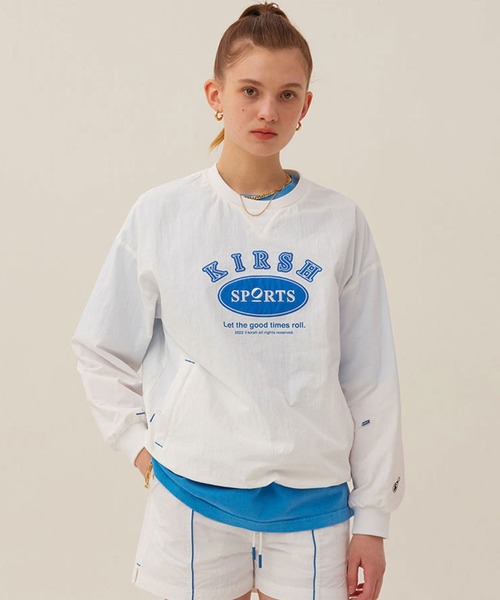 KIRSH SPORTS WOVEN SHIRTS LS キルシースポーツ ウーベン シャツ レディース メンズ
