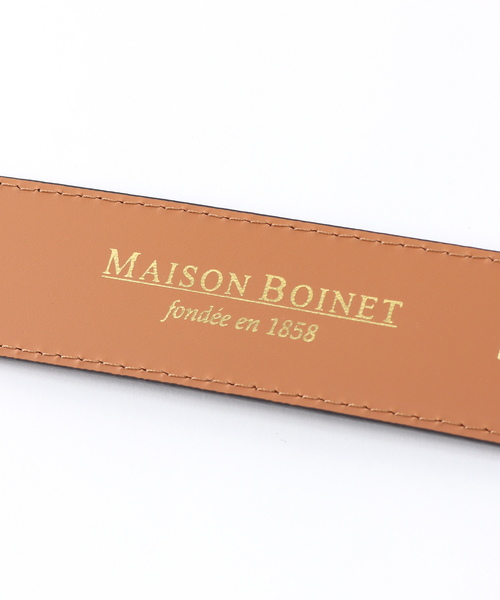 MAISON BOINET/メゾンボワネ レザーベルト IENA購入 追加》MAISON BOINET/メゾンボワネ LETHER BELT ベルト 94146G