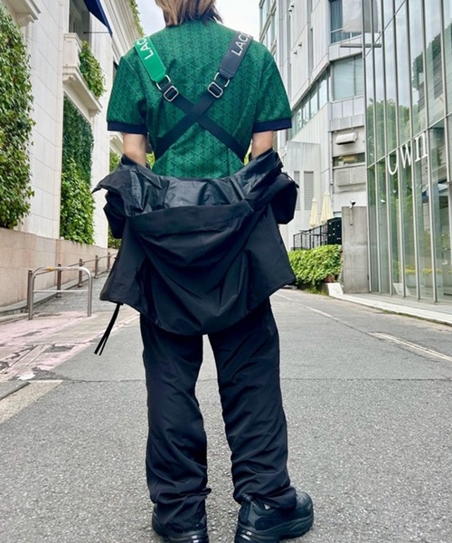 LACOSTE B&Y別注 ネイビー 半袖 ポロシャツ Mサイズ ラコステ LACOSTE 『LACOSTE L!VE』ユニセックス スリムフィット