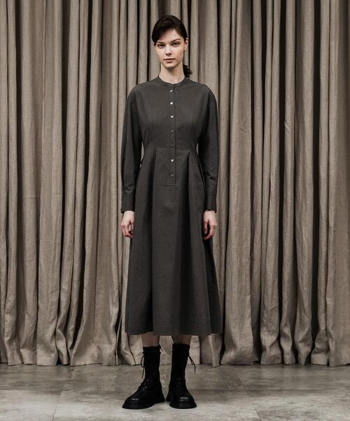 UNTITLED（アンタイトル） ワンピース コットンクロスシャツドレス