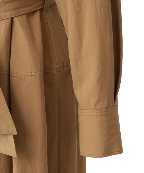 UNTITLED（アンタイトル） ワンピース コットンクロスシャツドレス