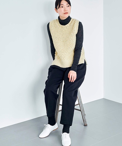 HAU（CLASKA） チノパン パンツ cotton wool chino レディース