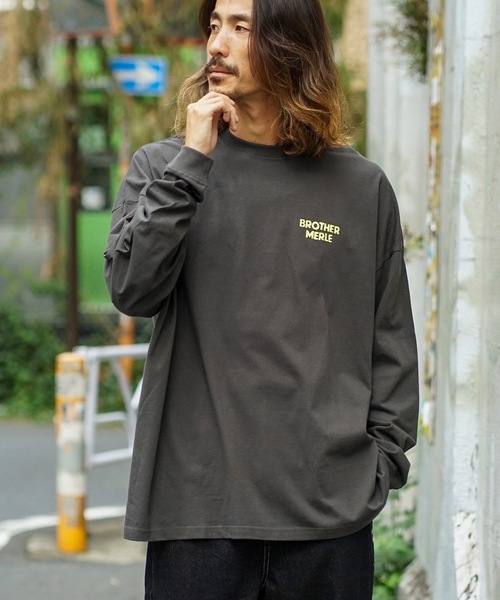 BROTHER MERLE（ブラザー マール） tシャツ LLOYD Big Silhouette L/S