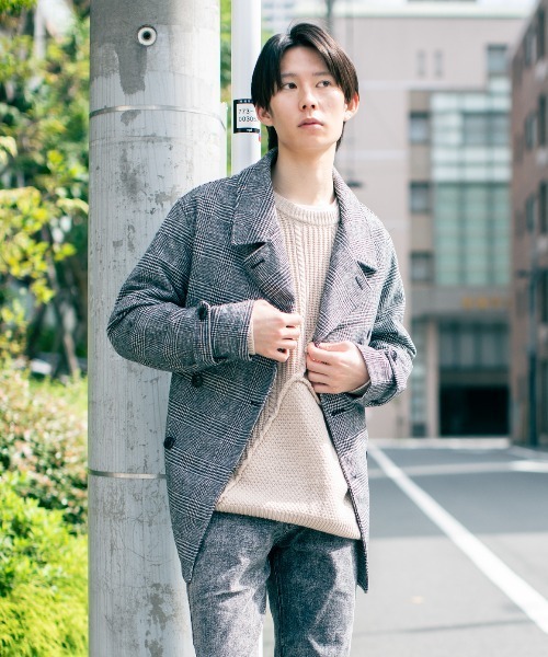 En serio TOKYO トレンチコート コート ウールミックスソフト