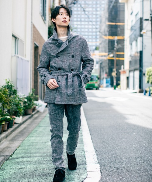 En serio TOKYO トレンチコート コート ウールミックスソフト
