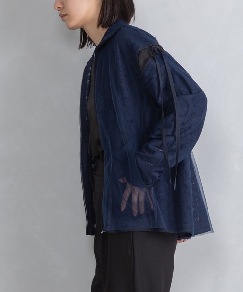 MARECHAL TERRE ブルゾン アウター レースブルゾン レディース