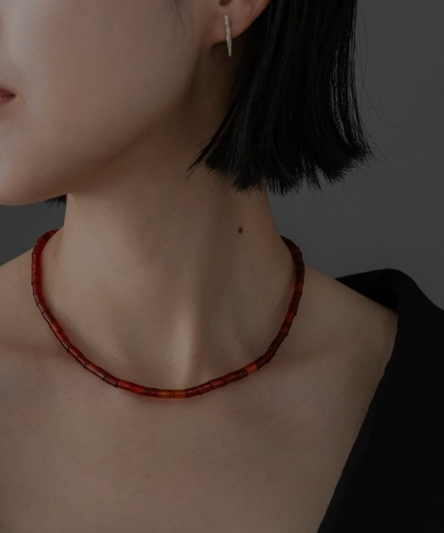 SMELLY so’　carnelian necklaceりえさま専用 SMELLY ネックレス so' carnelian necklace レディース
