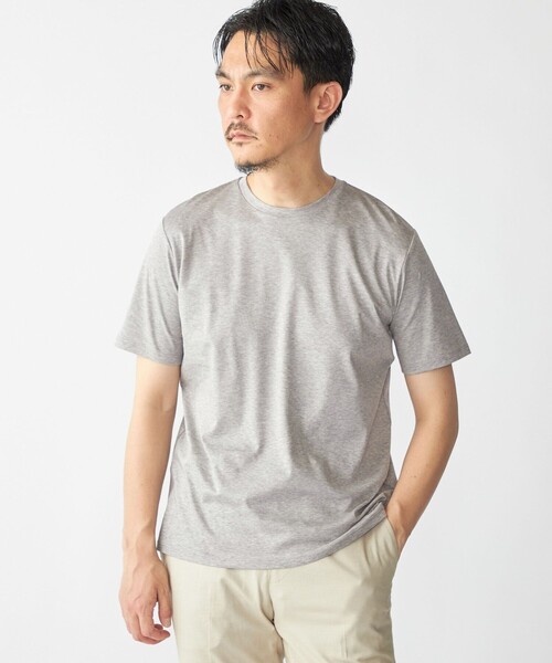 SHIPS（シップス） tシャツ SHIPS: ALBINI クルーネック 無地 Tシャツ