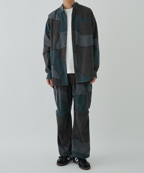 marka（マーカ） ワイドパンツ カーゴパンツ FATIGUE PANTS メンズ