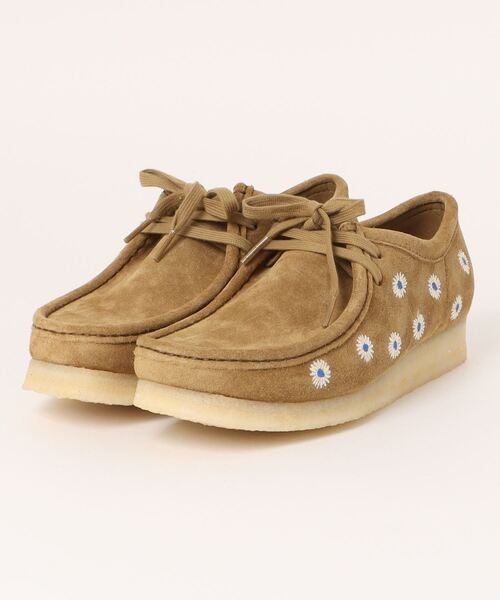 ブーツ CLARKS クラークス Wallabee ワラビー 26175852 Dark Olive Emb 