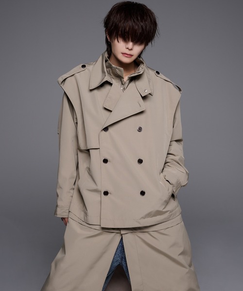 ADRER」 トレンチコート MEDIUM ベージュ メンズ : 83258560 
