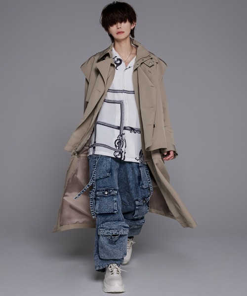 ADRER」 トレンチコート MEDIUM ベージュ メンズ : 83258560 