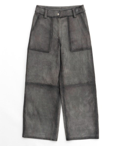 MAISON SPECIAL（メゾンスペシャル） パンツ Real Suede Pants/リアル