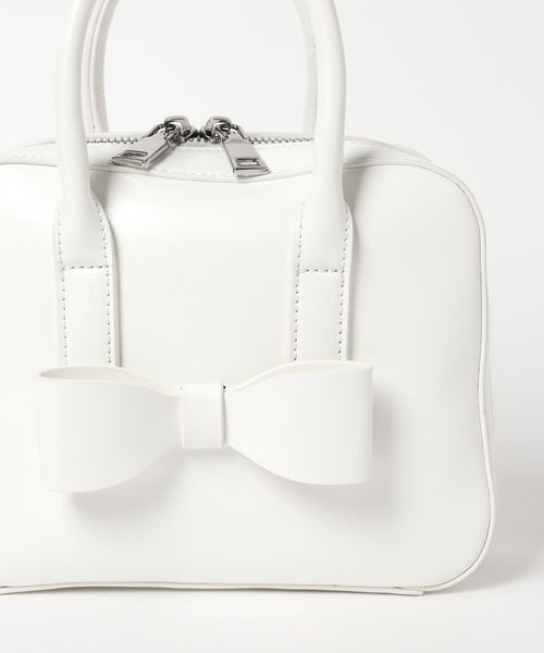 LOWRYS FARM（ローリーズファーム） ボストンバッグ リボンボストン