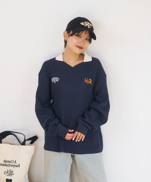 kaoyorinakami シャツ thermal game shirt / サーマルゲームシャツ