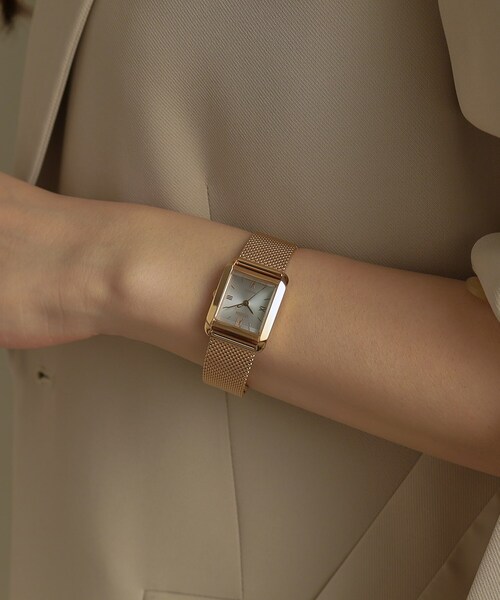 CITIZEN Cocoshnik ゴールド 時計 COCOSHNIK 腕時計 RG シチズンL別注モデル スクエア チェンジャ