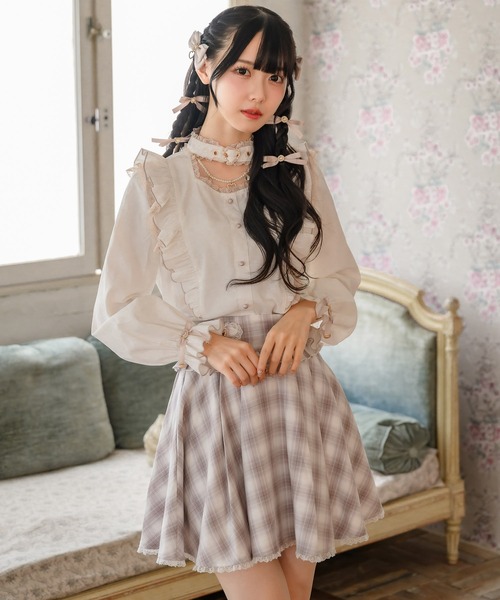 ROJITA トップススカートセット　4点 ROJITA スカート サイドバックルスカート : ZOZOTOWN Yahoo!店