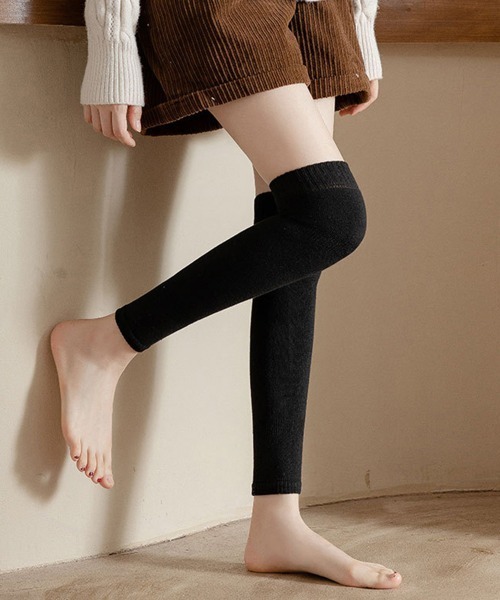 LANVIN SPORT（ランバンスポール） レッグウォーマー ボアレッグ