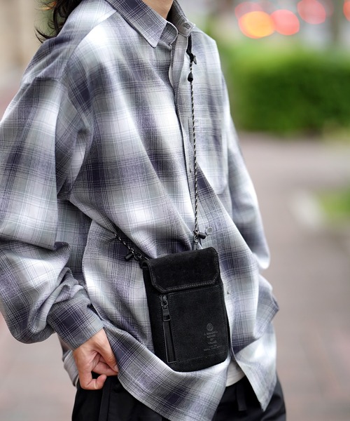 AS2OV（アッソブ） ショルダーバッグ WATER PROOF SUEDE MINI SHOULDER