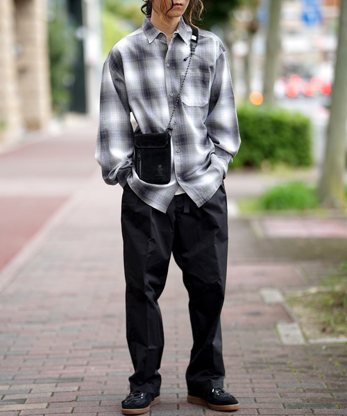 AS2OV（アッソブ） ショルダーバッグ WATER PROOF SUEDE MINI SHOULDER 