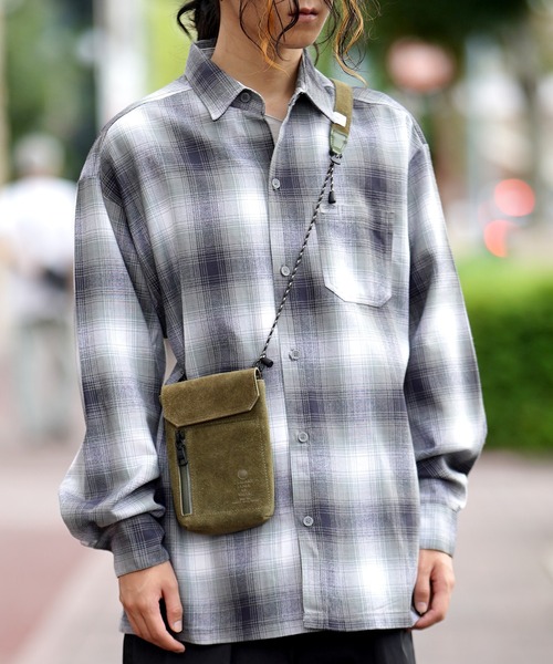 AS2OV アッソブ　スエード ショルダーバッグ AS2OV ショルダーバッグ アッソブ WATER PROOF SUEDE MINI