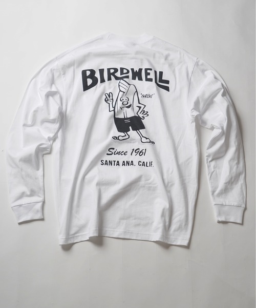 tシャツ 「BIRDWELL/バードウェル」61 LS T-SHIRT　JAPAN LIMITED　日本別注　バックプリント　ブランドロゴ　ロンT メンズ レディース | BIRDWELL | 04