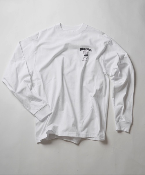tシャツ 「BIRDWELL/バードウェル」61 LS T-SHIRT　JAPAN LIMITED　日本別注　バックプリント　ブランドロゴ　ロンT メンズ レディース | BIRDWELL | 02