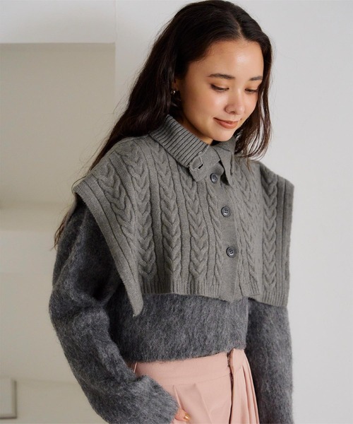 titivate（ティティベイト） ネックウォーマー スヌード カシミヤ