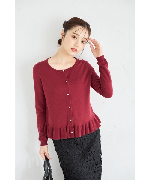 tocco closet（トッコ クローゼット） カーディガン 「ZOZO限定」裾