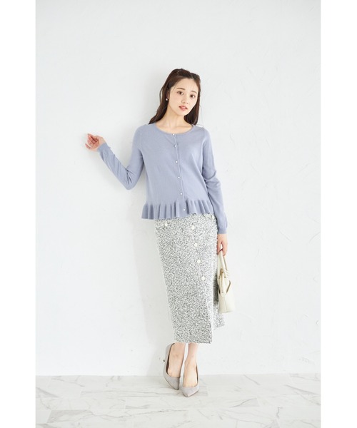 tocco closet（トッコ クローゼット） カーディガン 「ZOZO限定」裾