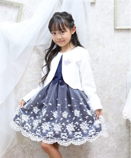 axes femme（アクシーズ ファム） カーディガン バックリボンツイード