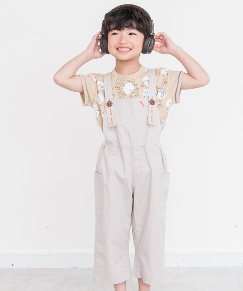 サロペット オーバーオール サロペット　8分丈 キッズ 子供服 男の子 女の子 | Rag Mart