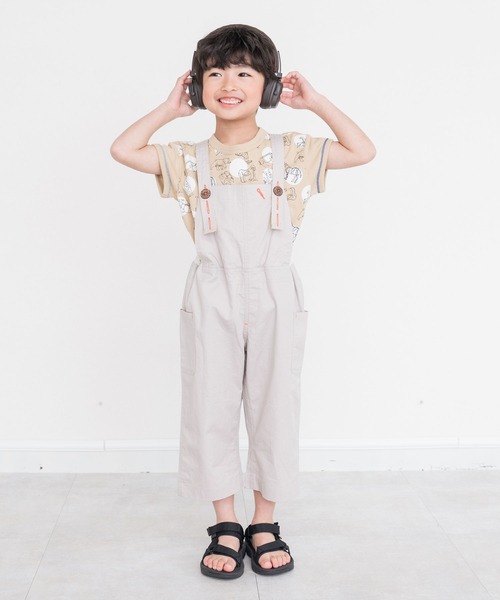 サロペット オーバーオール サロペット　8分丈 キッズ 子供服 男の子 女の子 | Rag Mart | 04